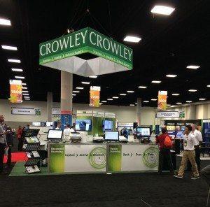 Crowley's finished product, ARMA Booth 1621, was the result of much teamwork and served as an easy access showcase to twelve scanning systems.