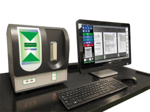 Advantages to using the MACH7380 reference archive scanner include the fast and accurate digital image retrieval from 16 mm blip film, compact design, real-time image control, digital scrolling mode, and electronic zoom controls.