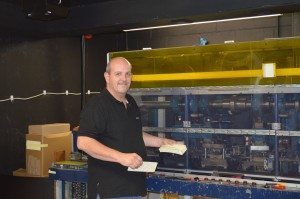 Nick Edwards, a 40-year company veteran, is one of the few specialists that still creates apertures cards.