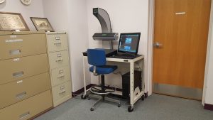 The Crowley ODS scanning station The Crowley ODS scanning station