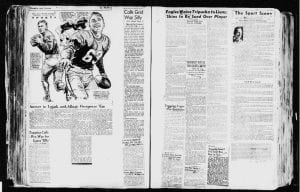 Pro Football Hall of Fame 35mm scrapbook image