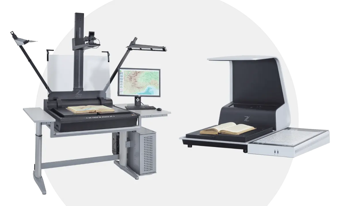 Large Format and Book Scanners
